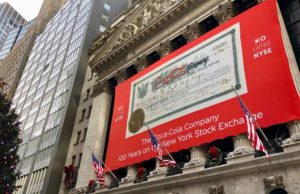 Dionice Coca-Cole obilježile prvo stoljeće na berzi