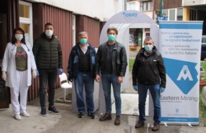 Kompanija Eastern Mining donirala dezinfekcioni tunel JU Dom zdravlja Vareš