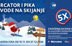 Mercator i Pika te vode na skijanje: Nova nagradna igra za vjerne kupce