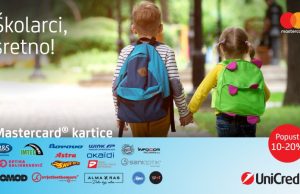 Opremite školarce i ostvarite popuste sa Mastercard karticama UniCredit Bank