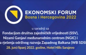 Najava: VI Ekonomski forum Bosne i Hercegovine
