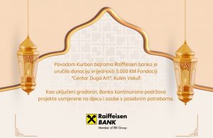 Raiffeisen banka podržala Centar Duga Art iz Kulen Vakufa