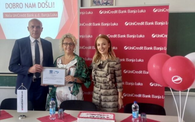 Donacija - Ekonomska škola Doboj