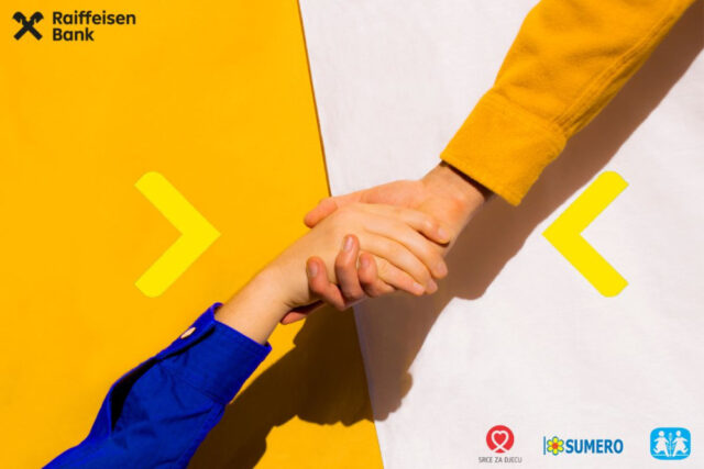 RAIFFEISEN BANKA ZAJEDNO SA SVOJIM KLIJENTIMA POMAŽE DJECI I OSOBAMA SA POSEBNIM POTREBAMA