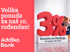 Deset godina povjerenja: Addiko Bank Banja Luka slavi rođendan uz kamatu od 3% na štednju